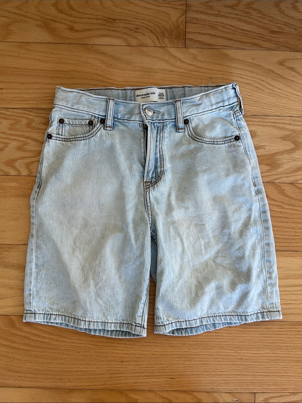 Abercrombie & Fitch Light Blue Denim Men’s Shorts